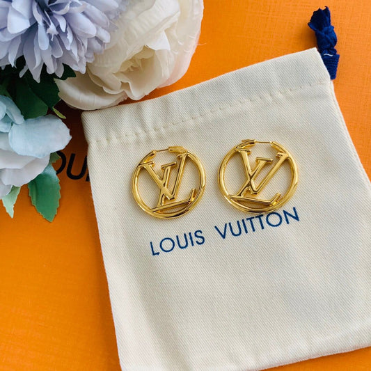 LV Hoop Earrings