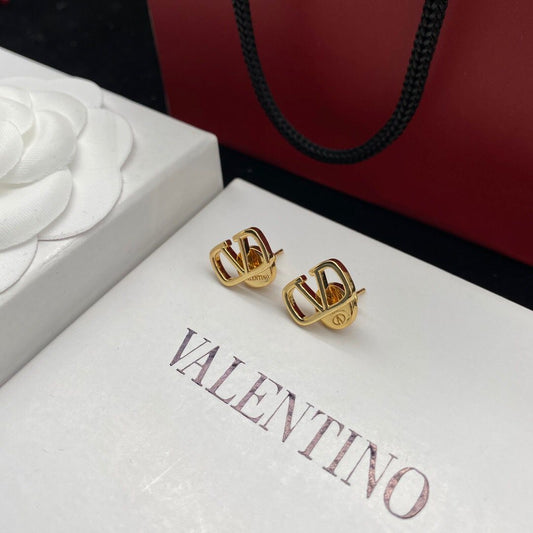 Valentin Logo Earrings